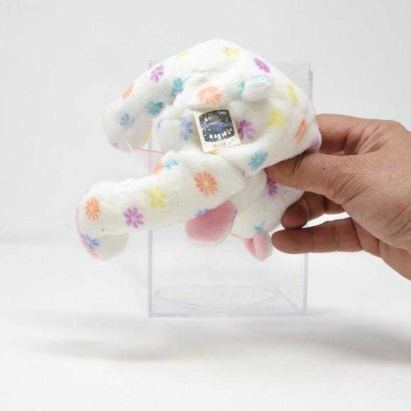 The Beanie Babies Collection White Floral Mom-e Birthday Bear May 12 2002 - Picture 8 of 9